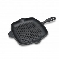 FRYING PAN GRILL CAST-IRON PRE-SEASONED FTG-2729G ANGEL COOK