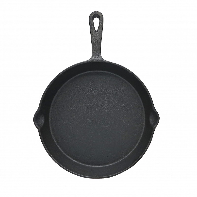 FRYING PAN CAST-IRON PRE-SEASONED FTG-252FP ANGEL COOK