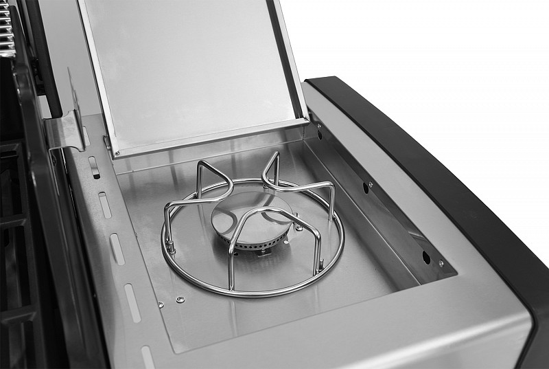 LPG BBQ GS GRILL SUPERIOR 4+1+1 ΙΝΟΧ - 21kW