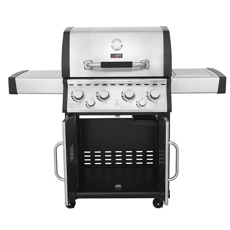 LPG BBQ GS GRILL SUPERIOR 4+1+1 ΙΝΟΧ - 21kW