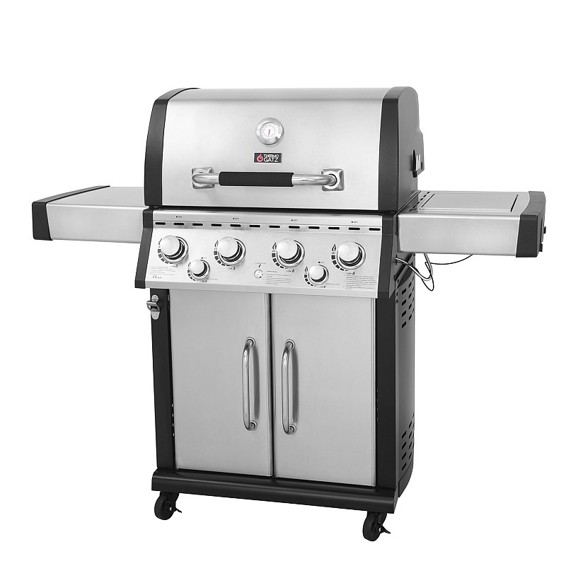 LPG BBQ GS GRILL SUPERIOR 4+1+1 ΙΝΟΧ - 21kW