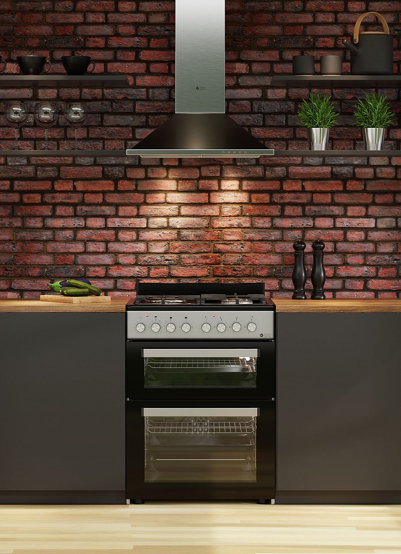 MIXED COOKER TGS 8001 IX DOUBLE-CAVITY Natural Gas