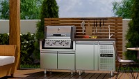 BBQ Inox Cabinet TGH-B1-M61 w/ Doors