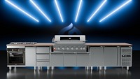 BBQ Inox Cabinet TGH-B1-B8B-G w/ Drawers