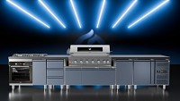 LPG BBQ SEMI-PROF TGH-BI-B8B-G 6+1 26,7kW