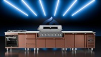 BBQ Inox Cabinet TGH-B1-B4-G for TGS Ovens - Left & Right