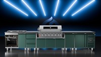 BBQ Inox Cabinet TGH-B1-B4-G for TGS Ovens - Left & Right