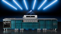 BBQ Inox Cabinet TGH-B1-B4-G for TGS Ovens - Left & Right