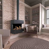 WALL-MOUNTED FIREPLACE TG-PH75UB Natural Gas