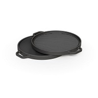 CAST IRON GRIDDLE Νο14 ΣΤΡΟΓΓΥΛΟ 36.5XD30X2.5 (4305) THERMOGATZ