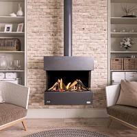 WALL-MOUNTED FIREPLACE TG-PH75UB Natural Gas