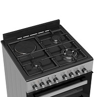 MIXED COOKER TGS 8001 IX DOUBLE-CAVITY LPG