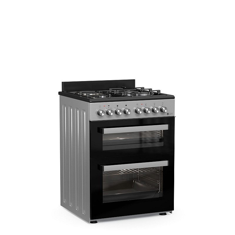 MIXED COOKER TGS 8001 IX DOUBLE-CAVITY LPG