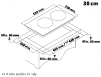 ELECTRIC DOMINO HOB TGS E 9930 IX