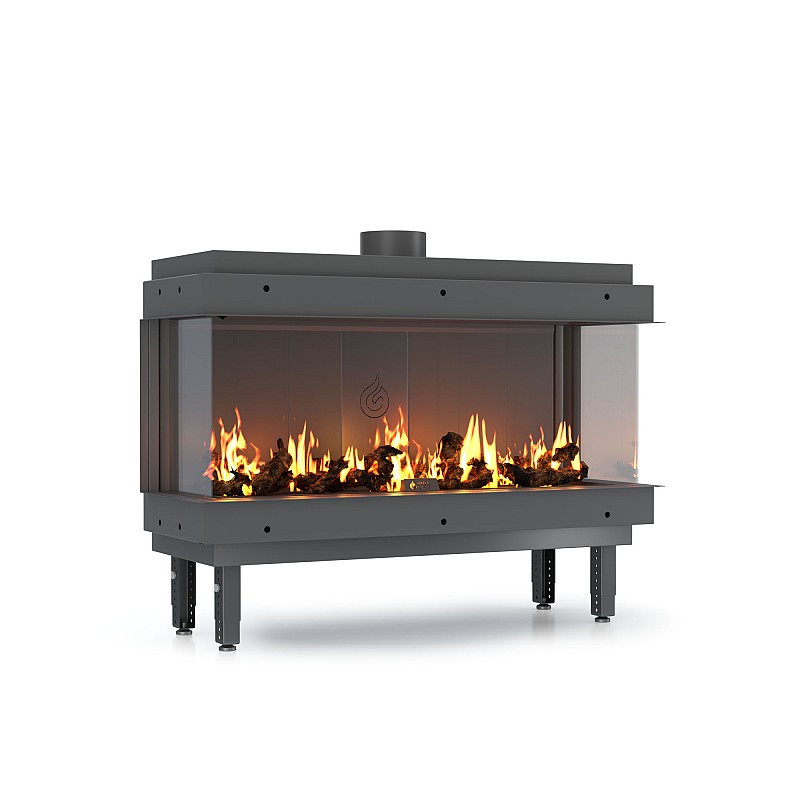 GAS FIREPLACE PANORAMA 70/100/150/200cm