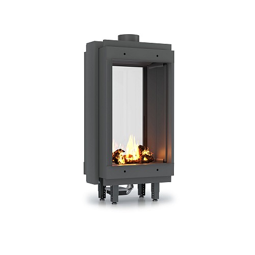 Gas Fireplace Standing Tunnel