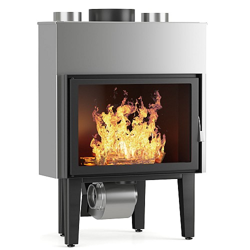 Hot Air Fireplace GST Straight Opening Door (Stable) AN 70/90cm