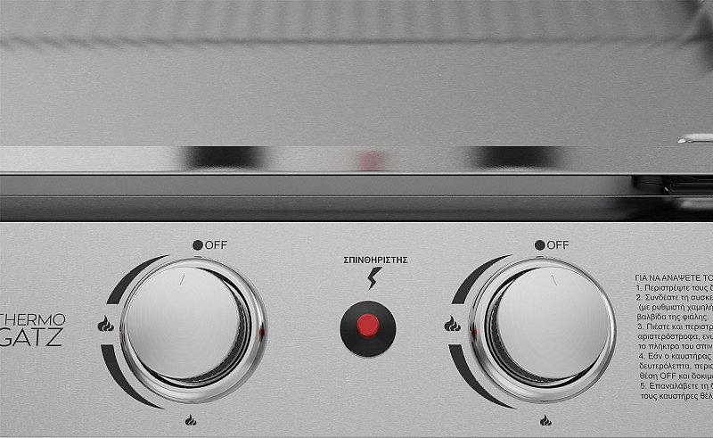 LPG BBQ PLANCHA TGPL-SS 53
