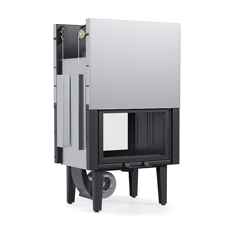 Hot Air Fireplace GST 80 Double Frontage 2 Doors (Tunnel)