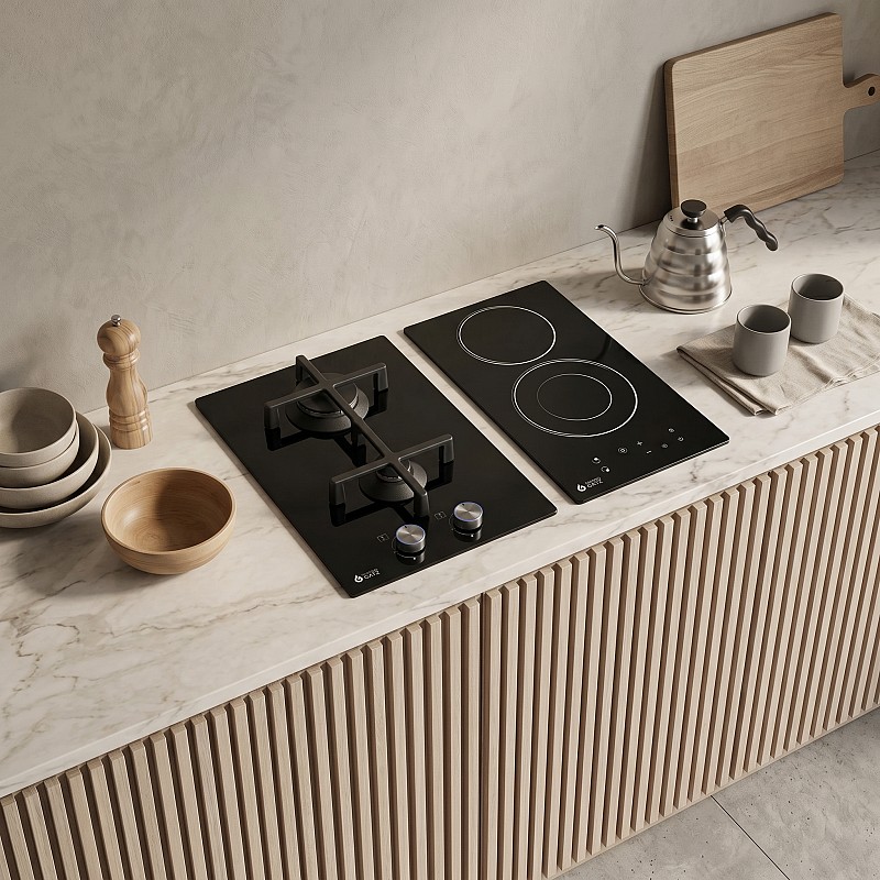 ELECTRIC DOMINO HOB TGC 3301 SILVER