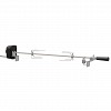 Inox Rotisserie w/ Electric Motor - Lenght 89cm + Handle
