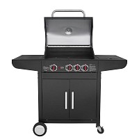 LPG BBQ GS GRILL LUX 3+1 CAST IRON - 11,5kW