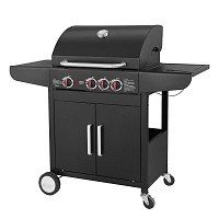 LPG BBQ GS GRILL LUX 3+1 CAST IRON - 11,5kW