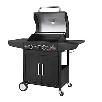 LPG BBQ GS GRILL LUX 3+1 CAST IRON - 11,5kW