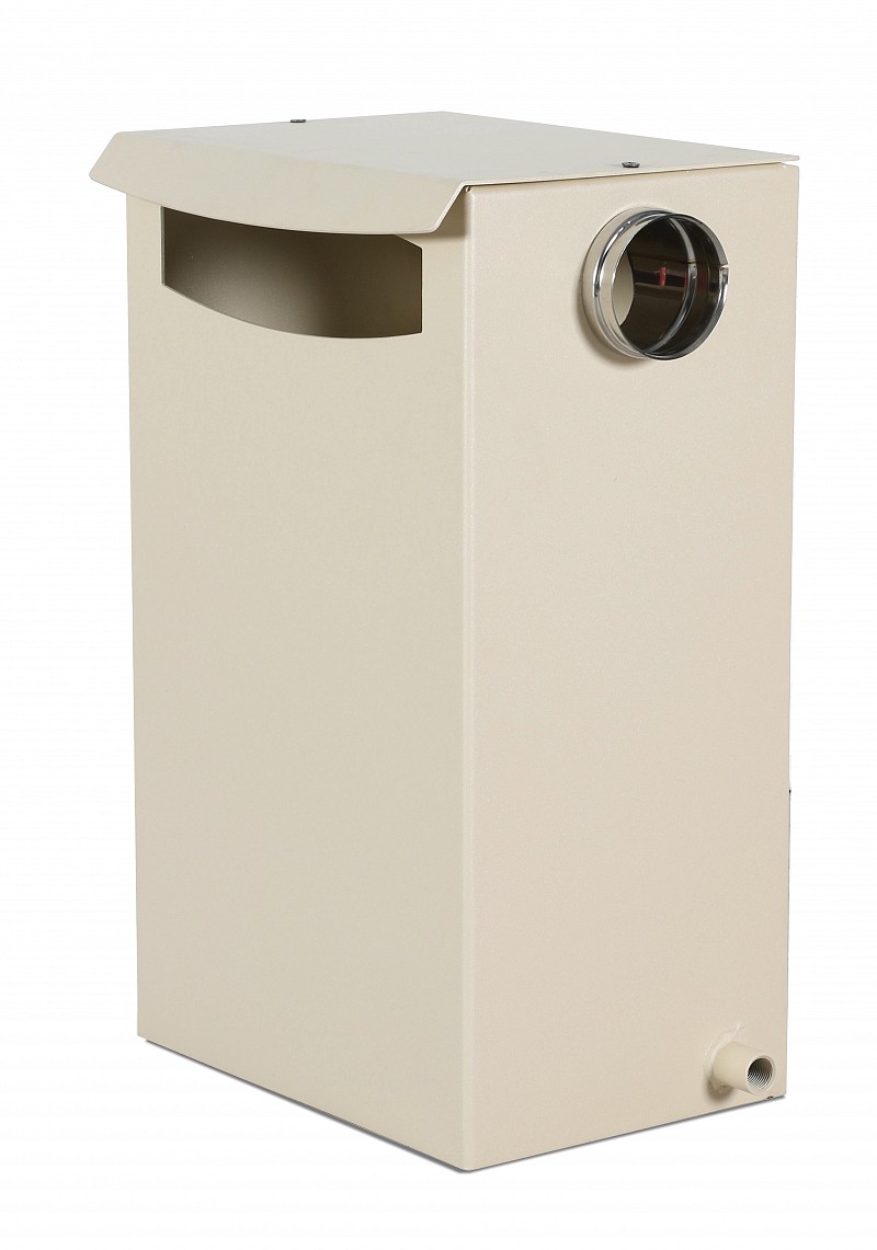 EXHAUST PIPE FILTER FOR PELLET-BURNING STOVES