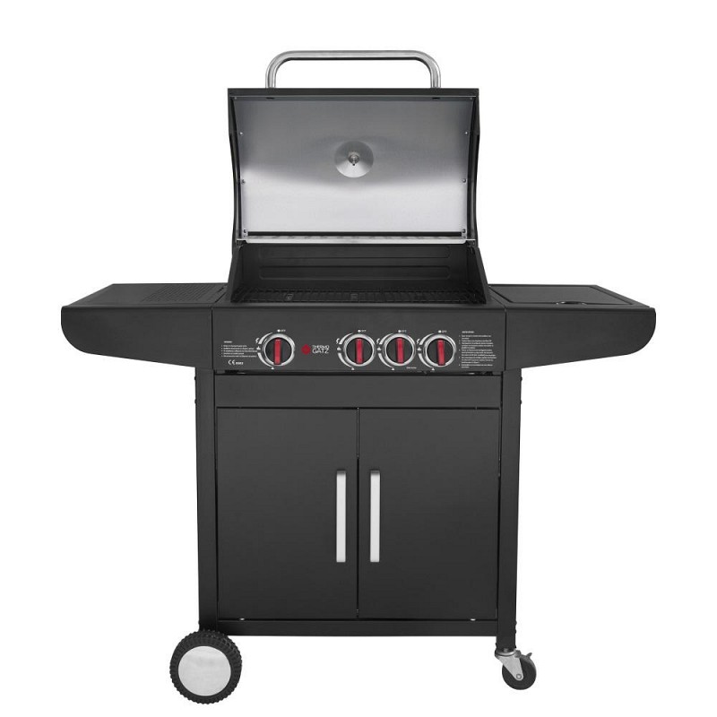LPG BBQ GS GRILL LUX 3+1 CAST IRON - 11,5kW